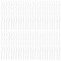 vidaXL Soporte para planta espiral 50 unidades 110cm acero galvanizado vidaXL Soporte para planta espiral 50 unidades 110cm acero galvanizado