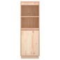 vidaXL Aparador alto de madera maciza de pino 37x34x110 cm vidaXL Aparador alto de madera maciza de pino 37x34x110 cm