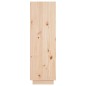 vidaXL Aparador alto de madera maciza de pino 37x34x110 cm vidaXL Aparador alto de madera maciza de pino 37x34x110 cm