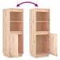 vidaXL Aparador alto de madera maciza de pino 37x34x110 cm vidaXL Aparador alto de madera maciza de pino 37x34x110 cm
