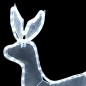vidaXL Reno y trineo de Navidad con malla 432 LED vidaXL Reno y trineo de Navidad con malla 432 LED