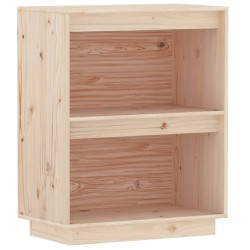vidaXL Mesa consola de madera maciza de pino 60x34x75 cm