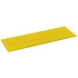 vidaXL Paneles de pared 12 uds tela amarillo claro 90x30 cm 3,24 m² vidaXL Paneles de pared 12 uds tela amarillo claro 90x30 cm 3,24 m²