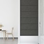 vidaXL Paneles de pared 12 uds tela gris oscuro 90x30 cm 3,24 m² vidaXL Paneles de pared 12 uds tela gris oscuro 90x30 cm 3,24 m²