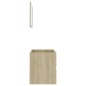 vidaXL Set de muebles de baño 2 pzas madera contrachapada roble sonoma vidaXL Set de muebles de baño 2 pzas madera contrachapada roble sonoma