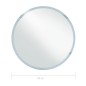 vidaXL Espejo de baño con LED 80 cm vidaXL Espejo de baño con LED 80 cm