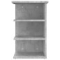 vidaXL Armario auxiliar madera contrachapada gris hormigón 35x35x55 cm vidaXL Armario auxiliar madera contrachapada gris hormigón 35x35x55 cm