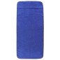 vidaXL Toallas de playa 2 uds tela azul klein 400 g/m² 75x200 cm