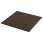 vidaXL Paneles de pared 12 uds cuero sintético marrón 30x30 cm 1,08 m² vidaXL Paneles de pared 12 uds cuero sintético marrón 30x30 cm 1,08 m²