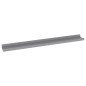 vidaXL Estantes de pared 4 unidades gris 80x9x3 cm vidaXL Estantes de pared 4 unidades gris 80x9x3 cm