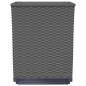 vidaXL Jardineras 2 uds polipropileno negro 30x30x37 cm vidaXL Jardineras 2 uds polipropileno negro 30x30x37 cm