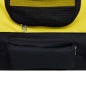 vidaXL Remolque de bicicleta mascotas cochecito 2 en 1 amarillo negro vidaXL Remolque de bicicleta mascotas cochecito 2 en 1 amarillo negro