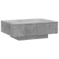 vidaXL Mesa de centro madera de ingeniería gris hormigón 90x60x31 cm vidaXL Mesa de centro madera de ingeniería gris hormigón 90x60x31 cm