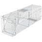 vidaXL Trampa para animales vivos galvanizada 100 cm vidaXL Trampa para animales vivos galvanizada 100 cm