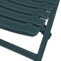 vidaXL Mesa y sillas bistró de jardín plegables 3 pzas plástico verde vidaXL Mesa y sillas bistró de jardín plegables 3 pzas plástico verde