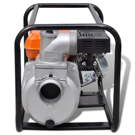 vidaXL Motor de gasolina bomba de agua 80 mm conexión 4800 W