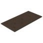 vidaXL Paneles de pared 12 uds cuero sintético marrón 60x30 cm 2,16 m² vidaXL Paneles de pared 12 uds cuero sintético marrón 60x30 cm 2,16 m²