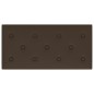vidaXL Paneles de pared 12 uds cuero sintético marrón 60x30 cm 2,16 m² vidaXL Paneles de pared 12 uds cuero sintético marrón 60x30 cm 2,16 m²