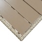 vidaXL Mesa de jardín de ratán sintético gris 130x70x66 cm vidaXL Mesa de jardín de ratán sintético gris 130x70x66 cm