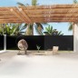vidaXL Toldo lateral retráctil negro 180x1200 cm vidaXL Toldo lateral retráctil negro 180x1200 cm
