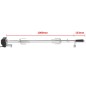 vidaXL Espetón para asados y barbacoa con motor acero 1000 mm vidaXL Espetón para asados y barbacoa con motor acero 1000 mm