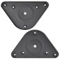 vidaXL Patas de mesa ajustables en 4 alturas negro 1100 mm vidaXL Patas de mesa ajustables en 4 alturas negro 1100 mm