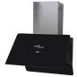 vidaXL Campana extractora vidrio templado negro con pantalla 600 mm vidaXL Campana extractora vidrio templado negro con pantalla 600 mm
