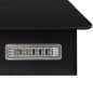 vidaXL Campana extractora vidrio templado negro con pantalla 600 mm vidaXL Campana extractora vidrio templado negro con pantalla 600 mm
