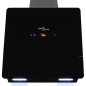 vidaXL Campana extractora vidrio templado negro con pantalla 600 mm vidaXL Campana extractora vidrio templado negro con pantalla 600 mm