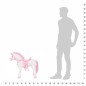 vidaXL Unicornio de peluche de pie blanco y rosa XXL vidaXL Unicornio de peluche de pie blanco y rosa XXL