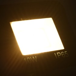 vidaXL Foco LED 10 W blanco cálido