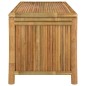 vidaXL Caja de almacenaje de jardín bambú 110x52x55 cm vidaXL Caja de almacenaje de jardín bambú 110x52x55 cm