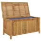 vidaXL Caja de almacenaje de jardín bambú 110x52x55 cm vidaXL Caja de almacenaje de jardín bambú 110x52x55 cm