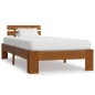 vidaXL Estructura de cama madera maciza pino marrón miel 90x200 cm vidaXL Estructura de cama madera maciza pino marrón miel 90x200 cm