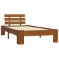 vidaXL Estructura de cama madera maciza pino marrón miel 90x200 cm vidaXL Estructura de cama madera maciza pino marrón miel 90x200 cm