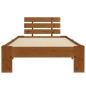 vidaXL Estructura de cama madera maciza pino marrón miel 90x200 cm vidaXL Estructura de cama madera maciza pino marrón miel 90x200 cm