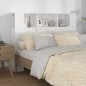 vidaXL Mueble cabecero blanco brillante 140x18,5x104,5 cm vidaXL Mueble cabecero blanco brillante 140x18,5x104,5 cm