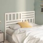 vidaXL Cabecero de cama madera maciza de pino blanco 146x4x100 cm vidaXL Cabecero de cama madera maciza de pino blanco 146x4x100 cm