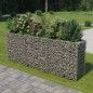 vidaXL Arriate de gaviones de acero 270x50x100 cm