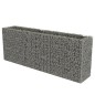 vidaXL Arriate de gaviones de acero 270x50x100 cm