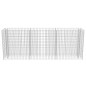 vidaXL Arriate de gaviones de acero 270x50x100 cm
