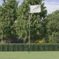 vidaXL Mástil de bandera modular aluminio plateado 6,23 m vidaXL Mástil de bandera modular aluminio plateado 6,23 m