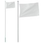 vidaXL Mástil de bandera modular aluminio plateado 6,23 m vidaXL Mástil de bandera modular aluminio plateado 6,23 m