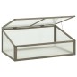 vidaXL Invernadero de madera de abeto 100x65x40 cm vidaXL Invernadero de madera de abeto 100x65x40 cm