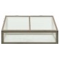 vidaXL Invernadero de madera de abeto 100x65x40 cm vidaXL Invernadero de madera de abeto 100x65x40 cm