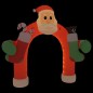 vidaXL Puerta de arco inflable de Navidad con LED 320 cm vidaXL Puerta de arco inflable de Navidad con LED 320 cm