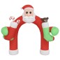 vidaXL Puerta de arco inflable de Navidad con LED 320 cm vidaXL Puerta de arco inflable de Navidad con LED 320 cm