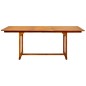 vidaXL Mesa de comedor jardín madera maciza acacia (150-200)x100x75cm vidaXL Mesa de comedor jardín madera maciza acacia (150-200)x100x75cm
