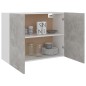 vidaXL Armario colgante contrachapada gris hormigón 80x31x60 cm vidaXL Armario colgante contrachapada gris hormigón 80x31x60 cm