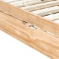 vidaXL Estructura de sofá cama extraíble madera de pino 90x200 cm vidaXL Estructura de sofá cama extraíble madera de pino 90x200 cm